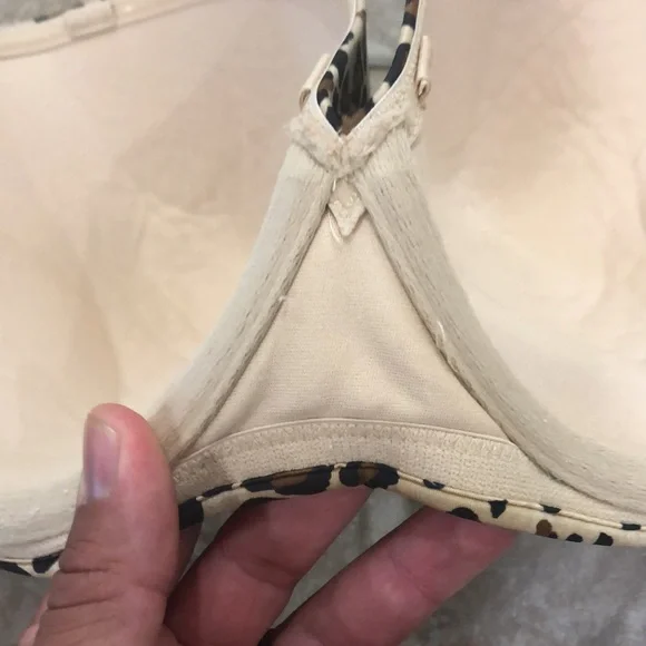 Cacique Cheetah Strapless Bra with Wire Size 44DD - Picture 13 of 13